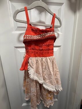 Disney Store Moana Story Dress - size 4
